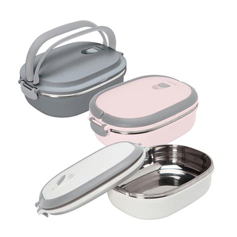 kitchen details stainless steel insulated lunch box tier|michaels kitchen details lunch box.